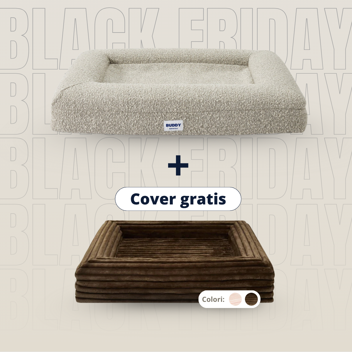 Buddy - Letto Ortopedico per Cani