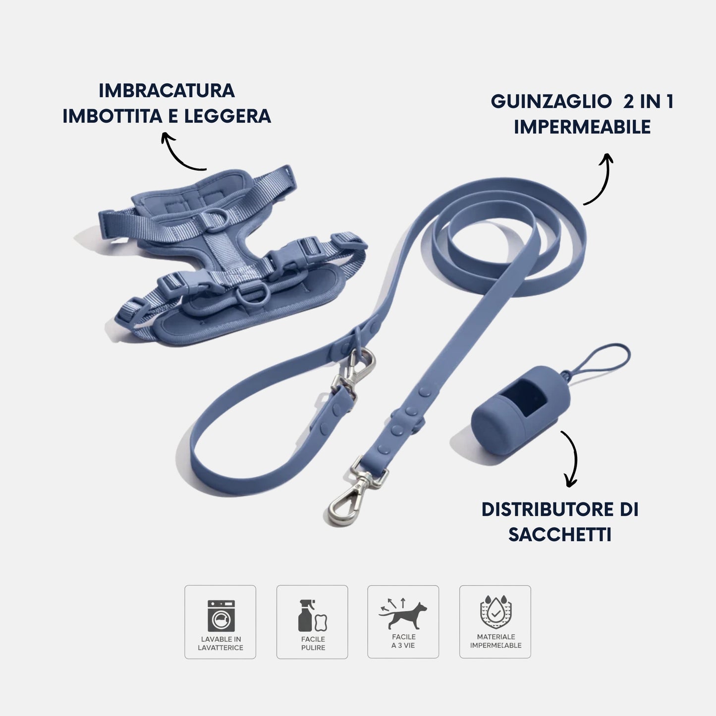 Kit Passeggiata Completo - Viola