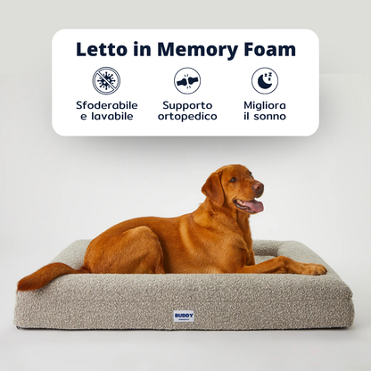 Buddy - Letto Ortopedico per Cani